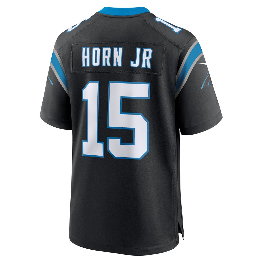 Carolina Panthers Jimmy Horn Jr Nike Black Team Game Jersey - product image 3