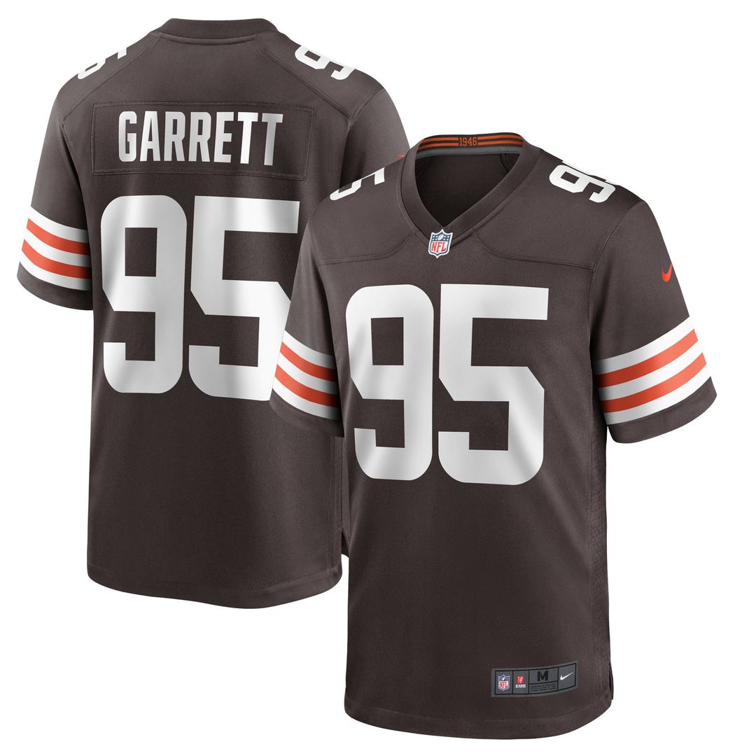 Cleveland Browns Myles Garrett Nike Brown Player Game Jersey - product image 1