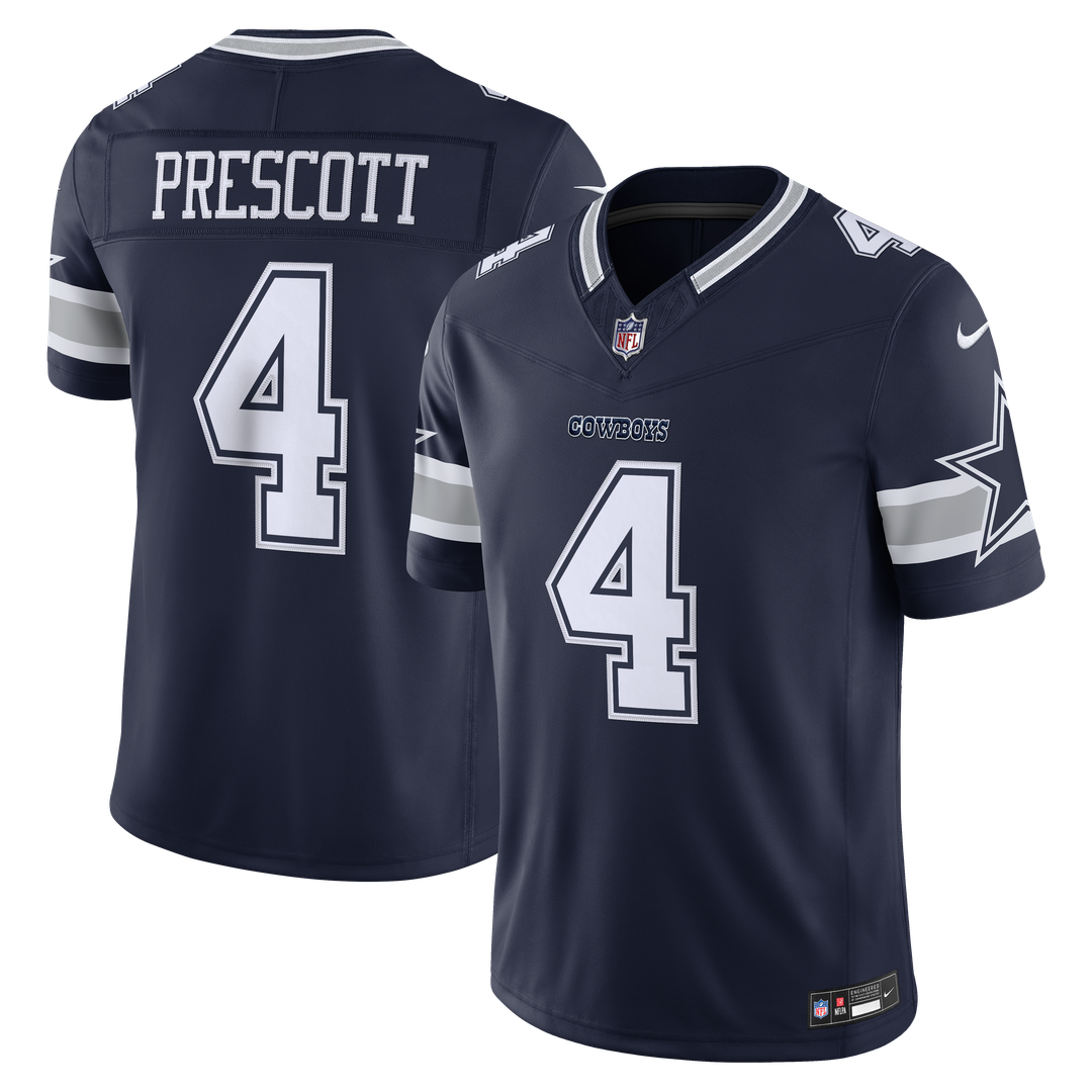 Dallas Cowboys Dak Prescott Nike White Alternate Vapor F.U.S.E. Stitched Limited Jersey - product image 7
