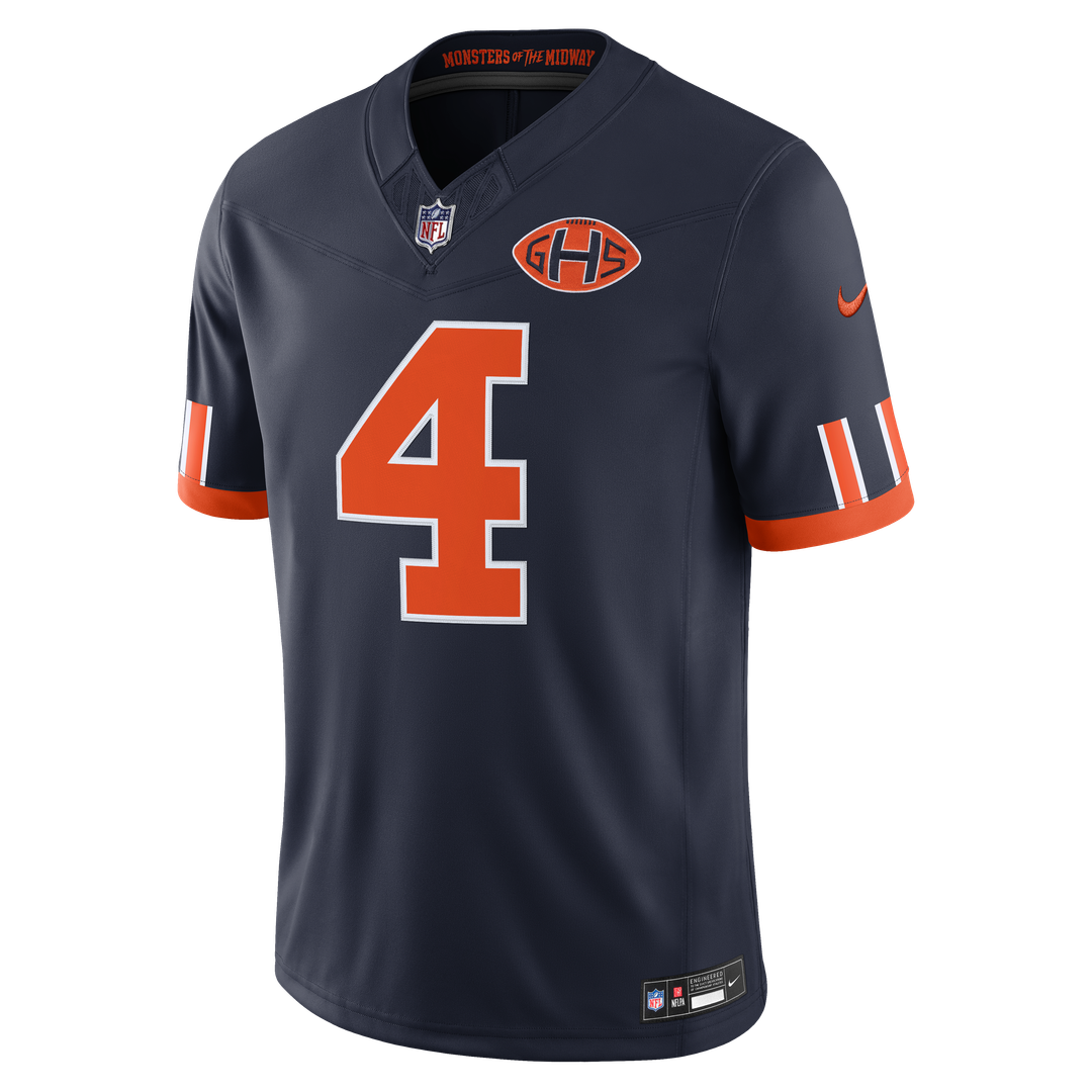 Chicago Bears D'Andre Swift Nike Navy 2026 Rivalries Collection Stitched Limited Jersey - product image 2