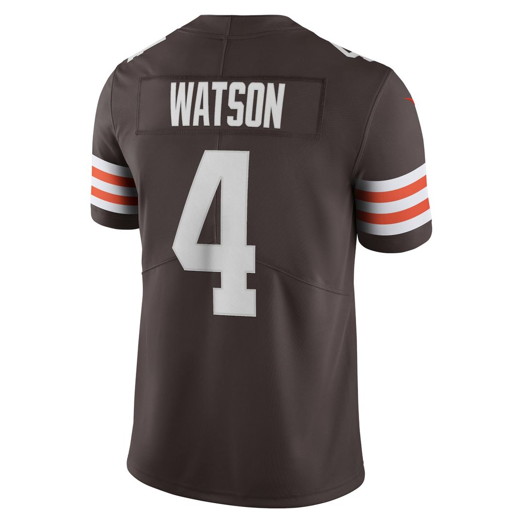 Cleveland Browns Deshaun Watson Nike Brown Vapor Limited Jersey - product image 6