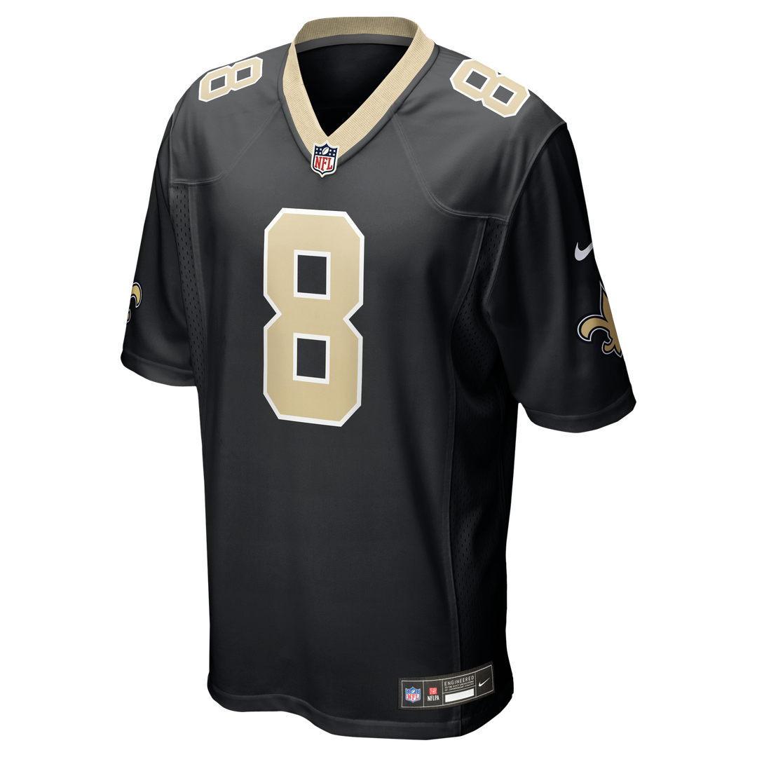 New Orleans Saints Archie Manning Nike Black Game Retired Player Jersey - product image 2