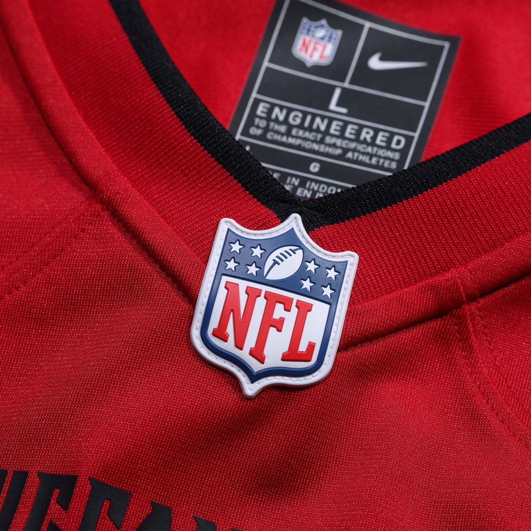 Tampa Bay Buccaneers Calijah Kancey Nike Red Game Jersey - product image 4
