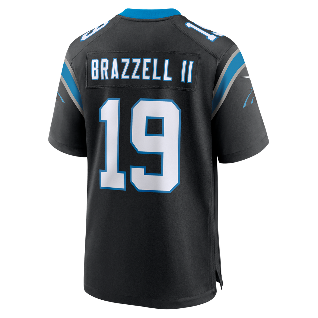Carolina Panthers Chris Brazzell II Nike Black Team Game Jersey - product image 3