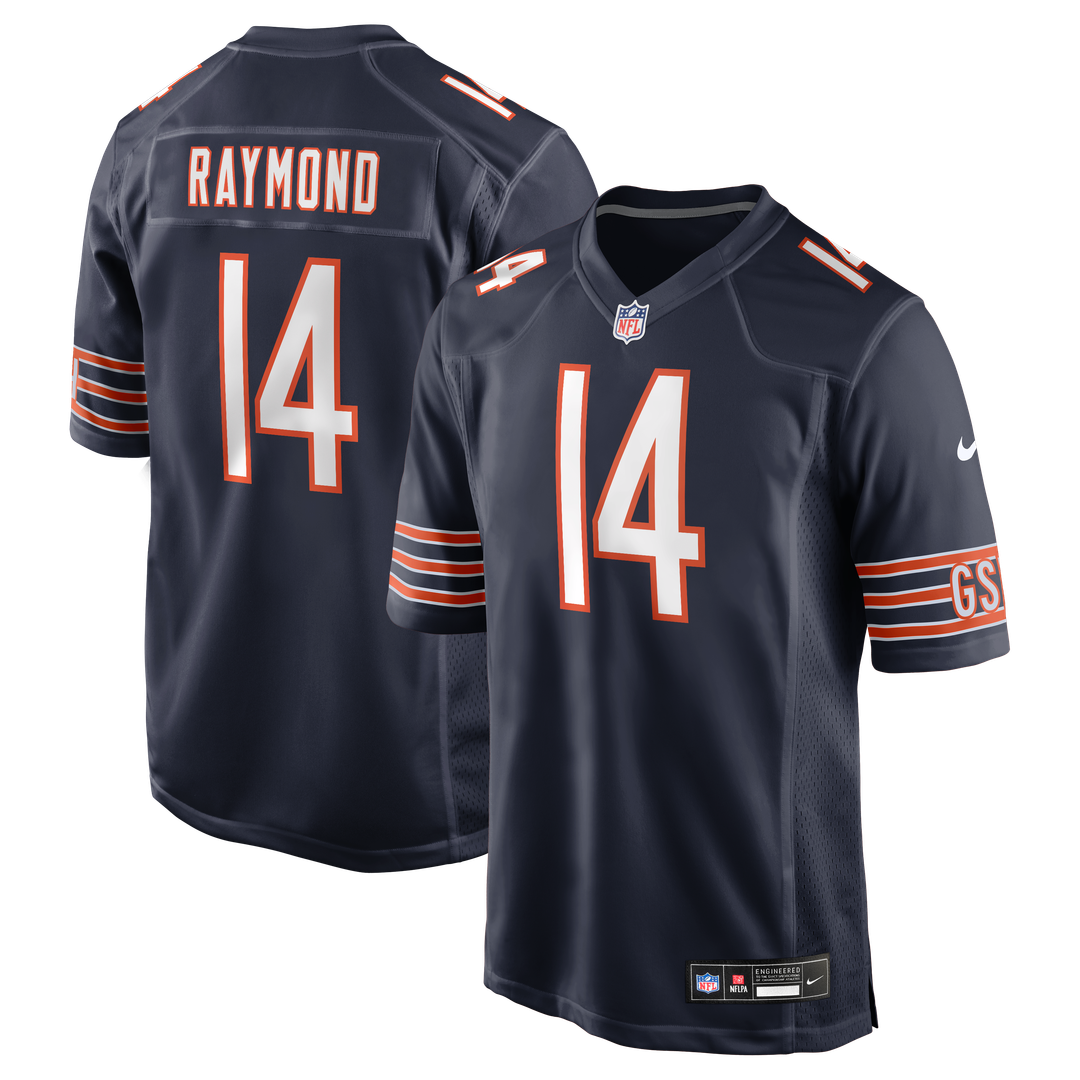 Chicago Bears Kalif Raymond Nike Navy Team Game Jersey - product image 1