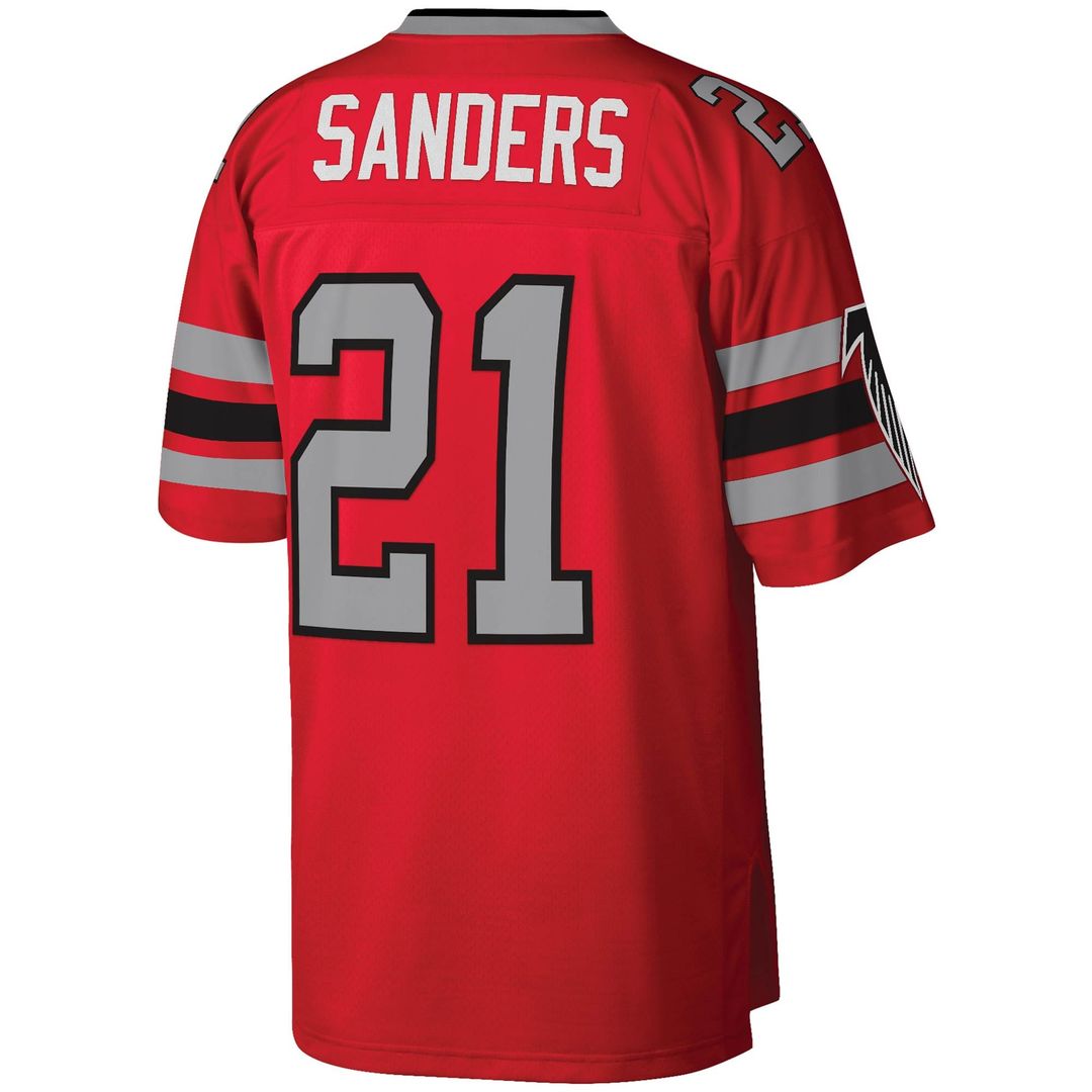 Atlanta Falcons Deion Sanders Mitchell & Ness Red Legacy Replica Jersey - product image 3