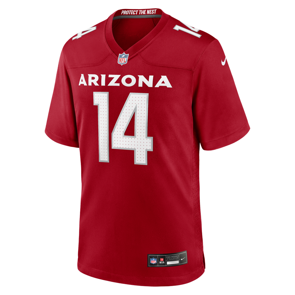 Arizona Cardinals Michael Wilson Nike Cardinal Team Game Jersey - product image 2