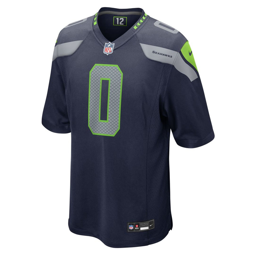 Seattle Seahawks DeMarcus Lawrence Nike College Navy Team Game Jersey - product image 2