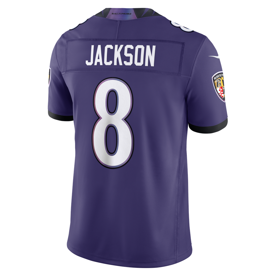 Baltimore Ravens Lamar Jackson Nike Black Alternate Alternate Vapor F.U.S.E. Stitched Limited Jersey - product image 9