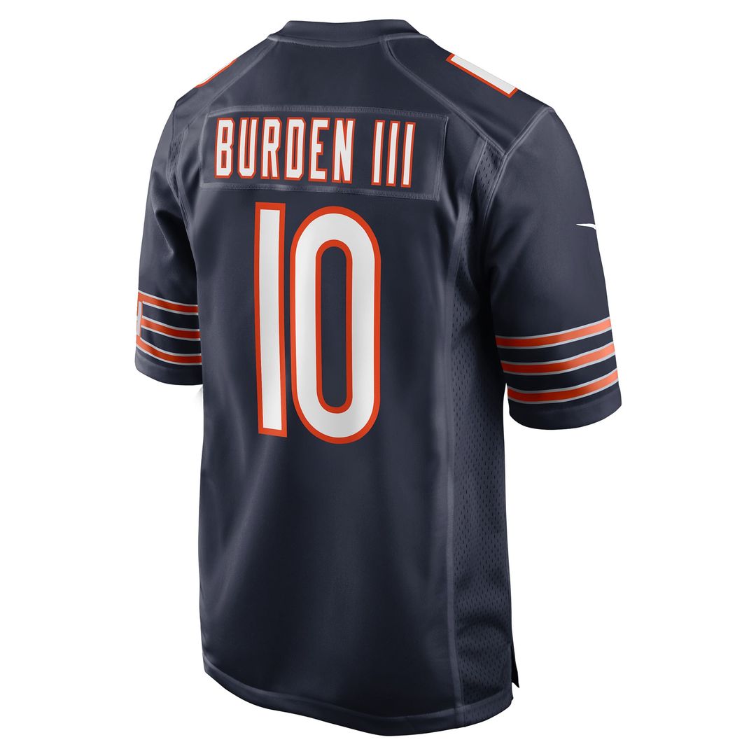 Chicago Bears Luther Burden III Nike Navy Team Game Jersey - product image 3