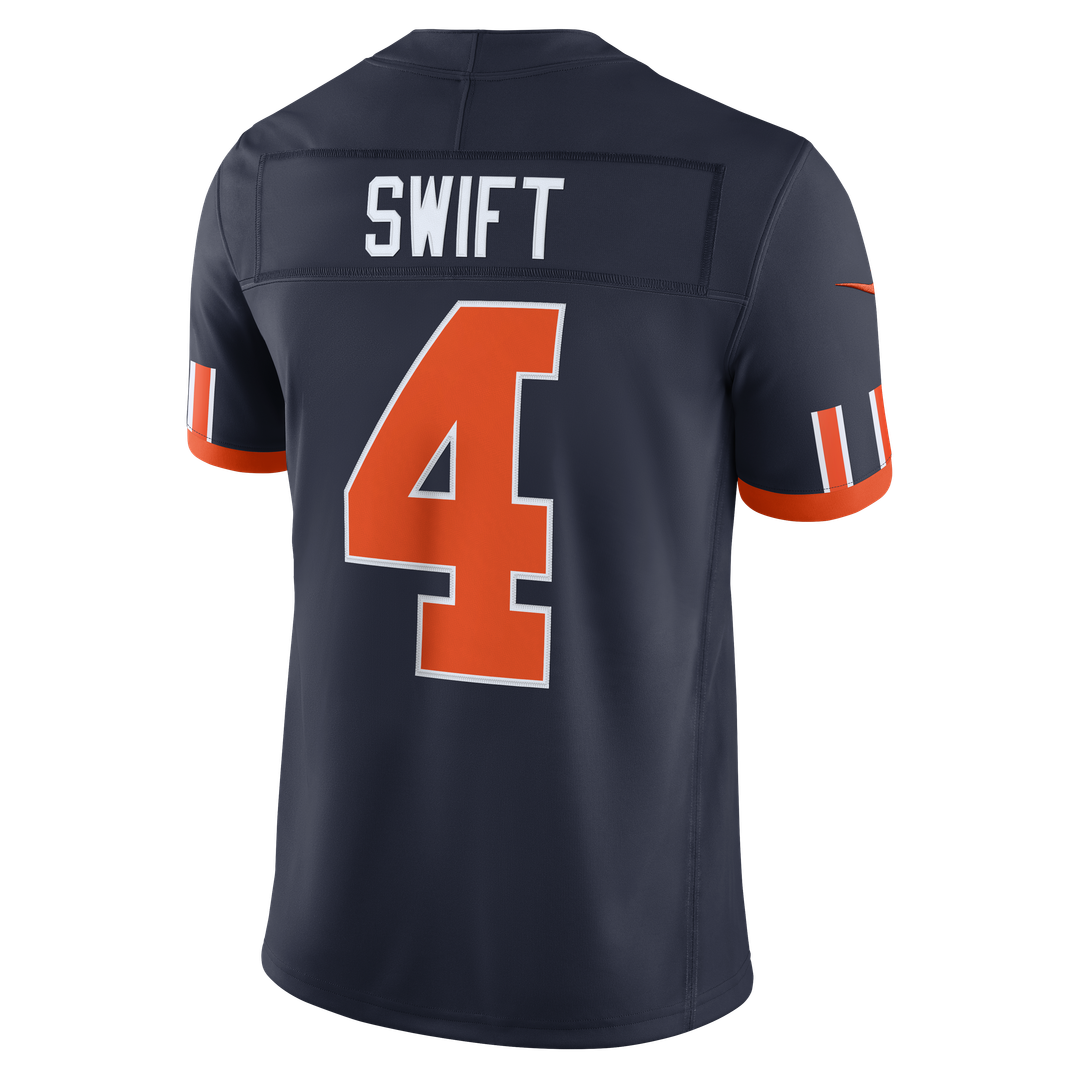 Chicago Bears D'Andre Swift Nike Navy 2026 Rivalries Collection Stitched Limited Jersey - product image 3