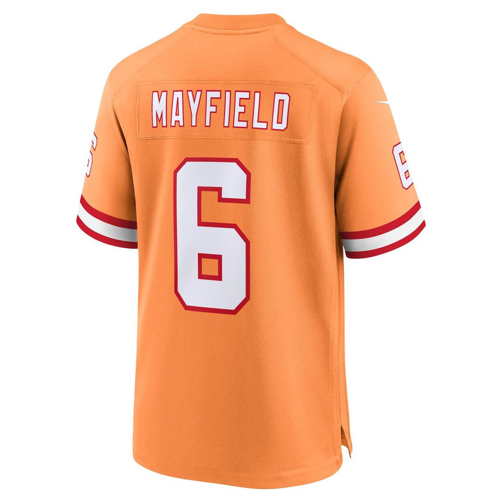 Tampa Bay Buccaneers Baker Mayfield Nike Orange Throwback Game Jersey - product image 9