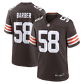 Cleveland Browns Austin Barber Nike Brown Team Game Jersey - product image 1