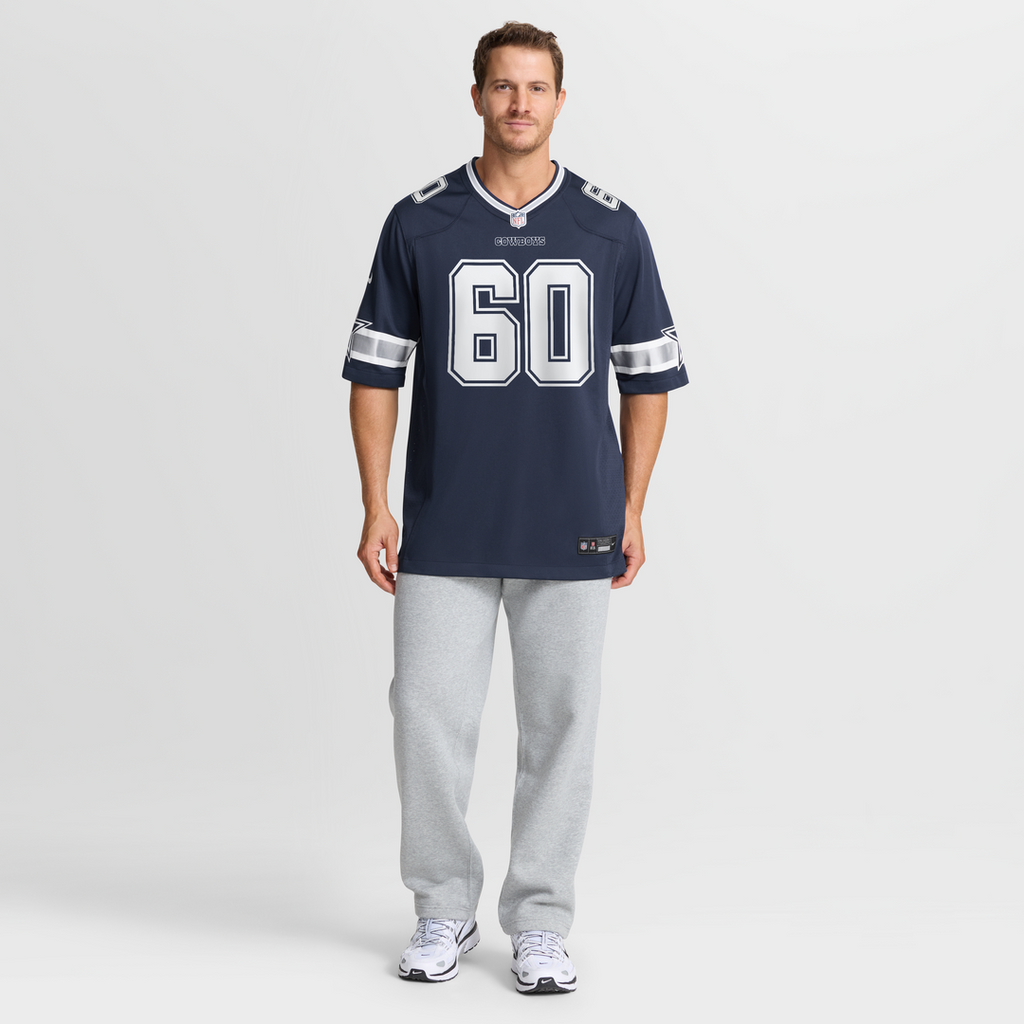 Dallas Cowboys Tyler Guyton Nike Navy Player Game Jersey - product image 7