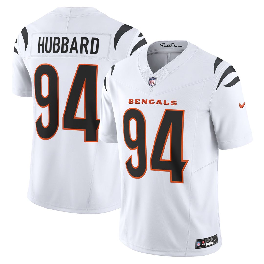 Cincinnati Bengals Sam Hubbard Nike White Vapor F.U.S.E. Limited Jersey - product image 1