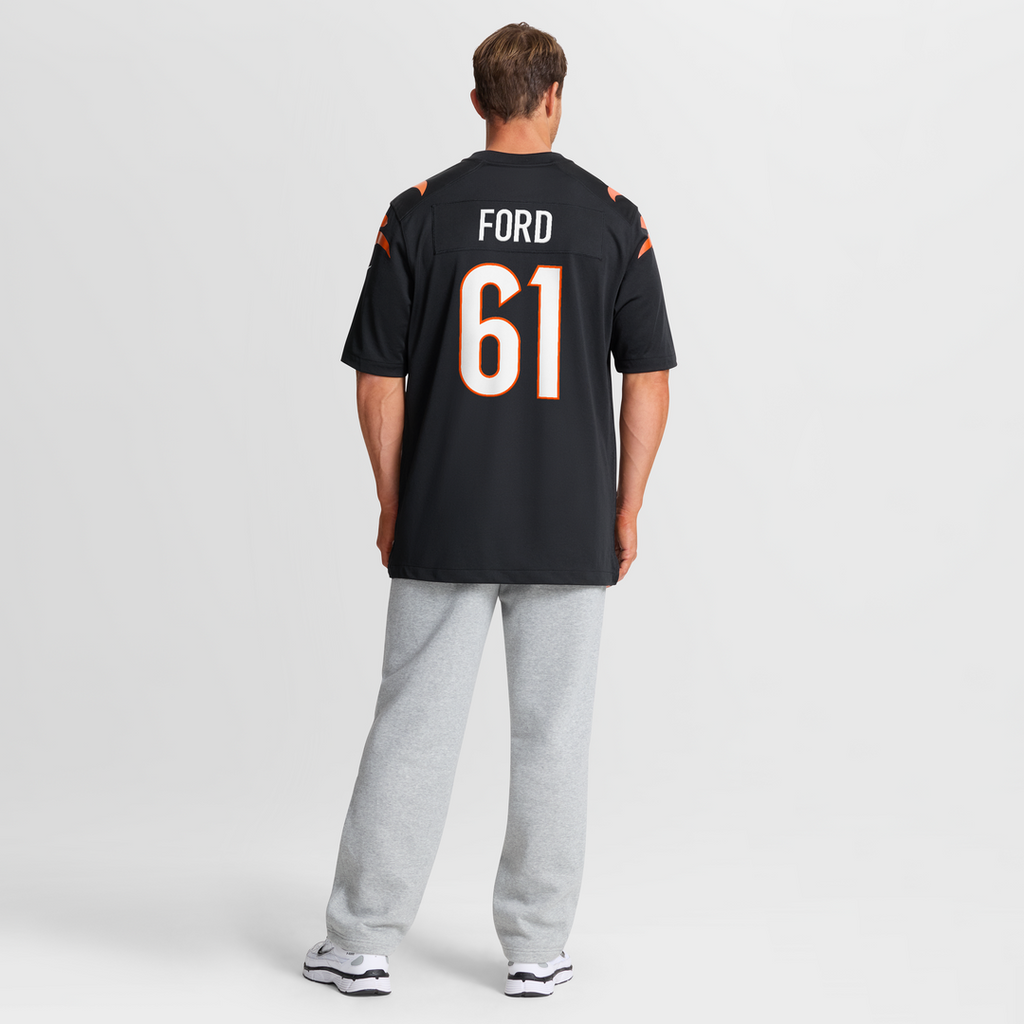 Cincinnati Bengals Cody Ford Nike Black Game Jersey - product image 8
