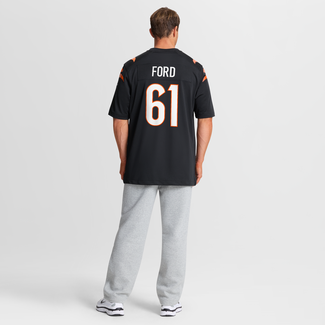Cincinnati Bengals Cody Ford Nike Black Game Jersey - product image 8