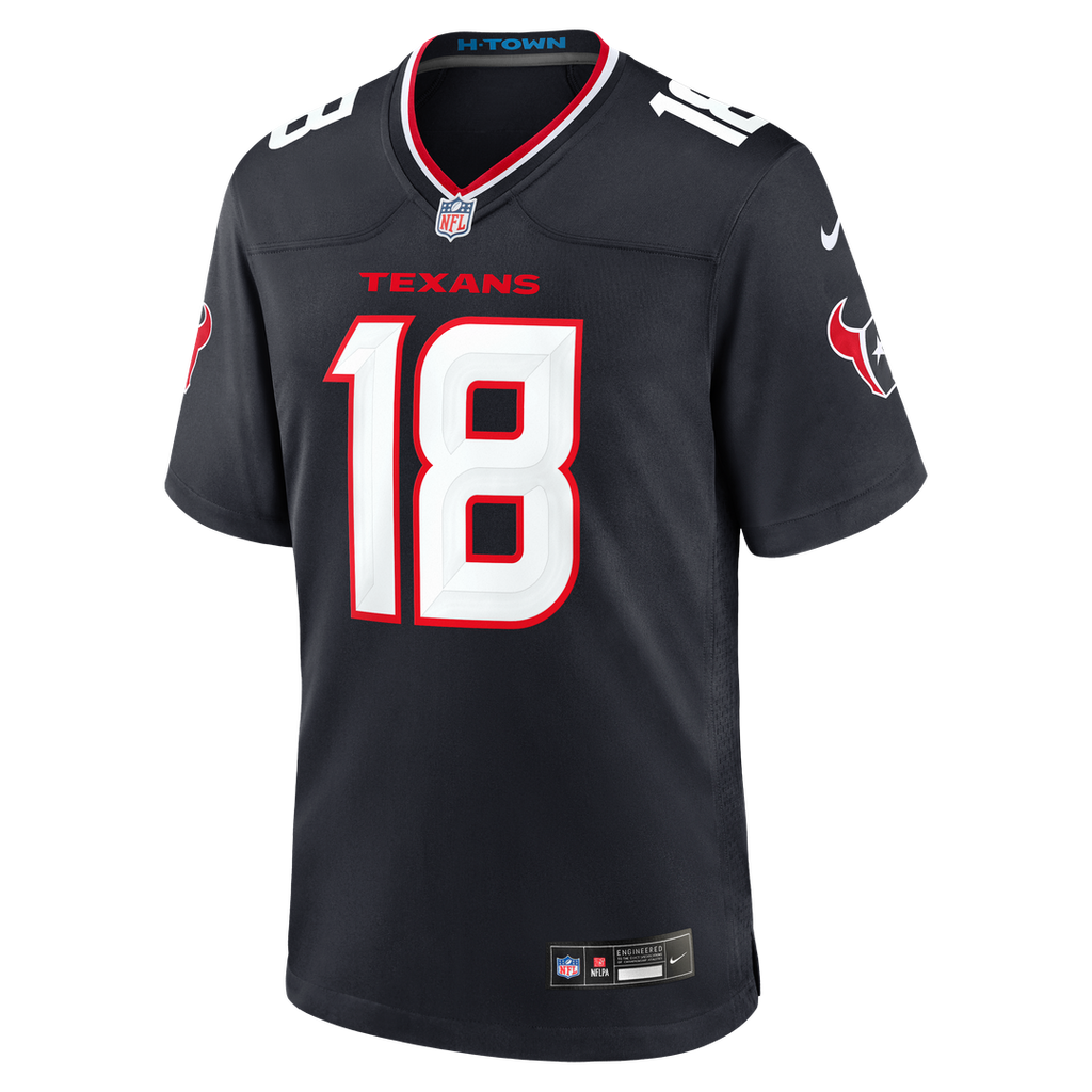 Houston Texans Graham Mertz Nike Navy Team Game Jersey - product image 2