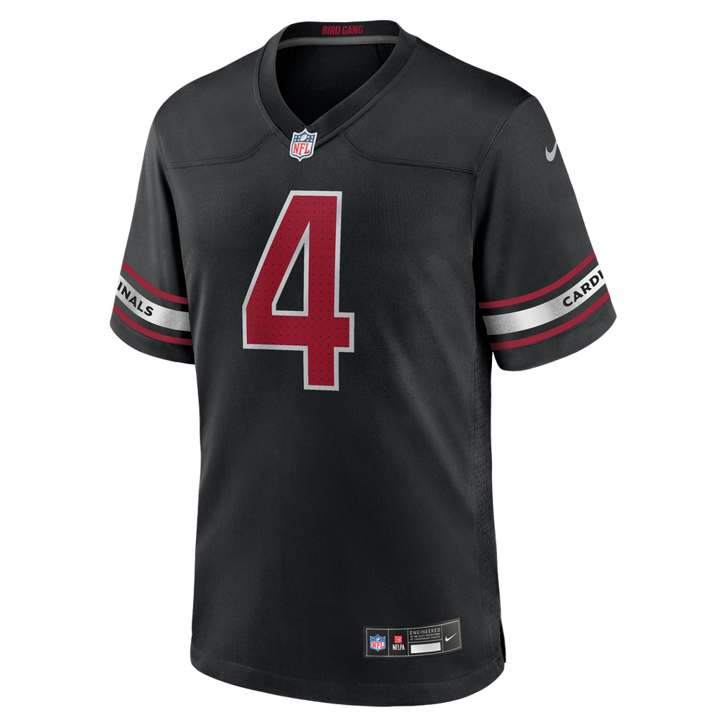 Arizona Cardinals Jeremiyah Love Nike Black Alternate Game Player Jersey - product image 8