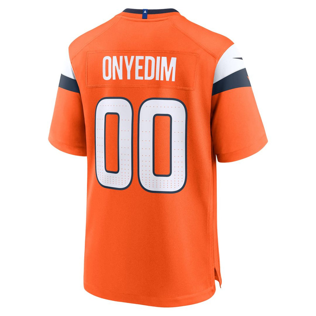 Denver Broncos Tyler Onyedim Nike Orange Game Jersey - product image 3