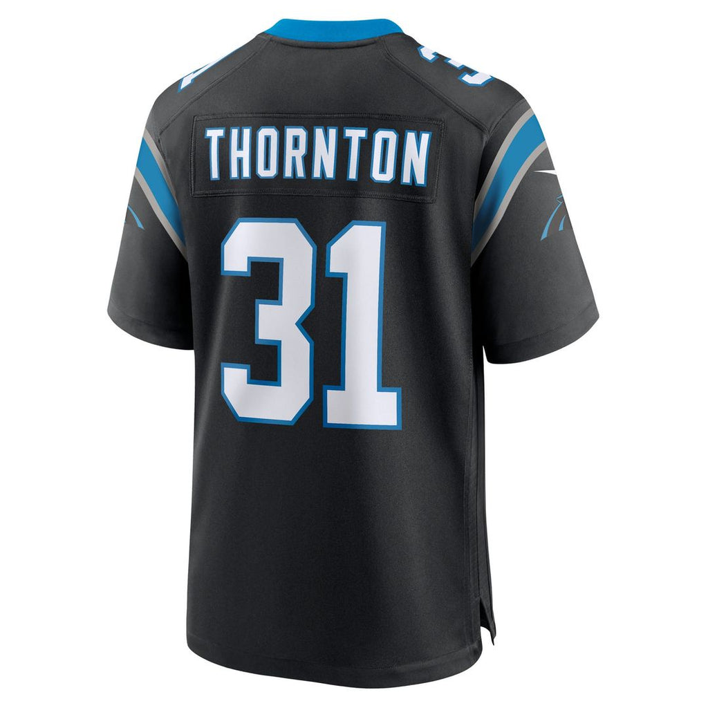 Carolina Panthers Corey Thornton Nike Black Team Game Jersey - product image 3