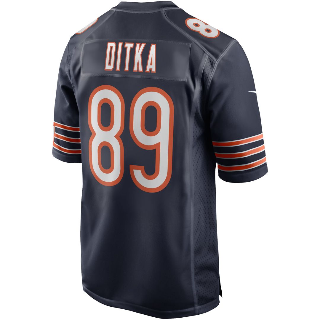 Chicago Bears Mike Ditka Nike Navy Game Retired Player Jersey - product image 3