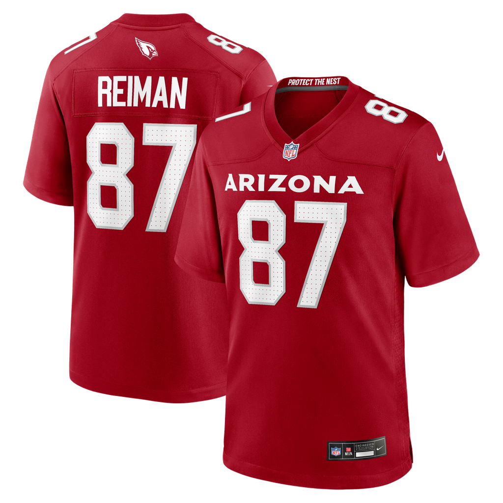 Arizona Cardinals Tip Reiman Nike Cardinal Team Game Jersey - product image 1