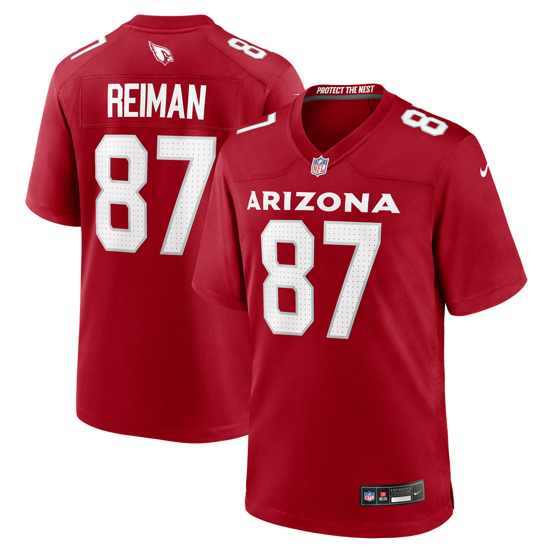 Arizona Cardinals Tip Reiman Nike Cardinal Team Game Jersey - product image 1