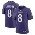 Baltimore Ravens Lamar Jackson Nike Purple Team Game Jersey - product image 1