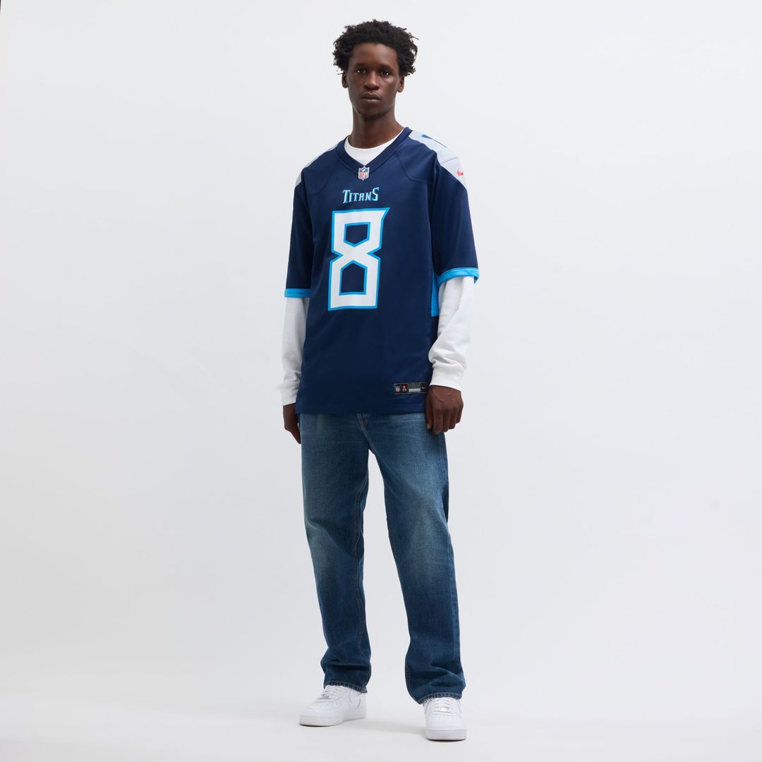 Tennessee Titans Will Levis Nike Navy Game Jersey - product image 6