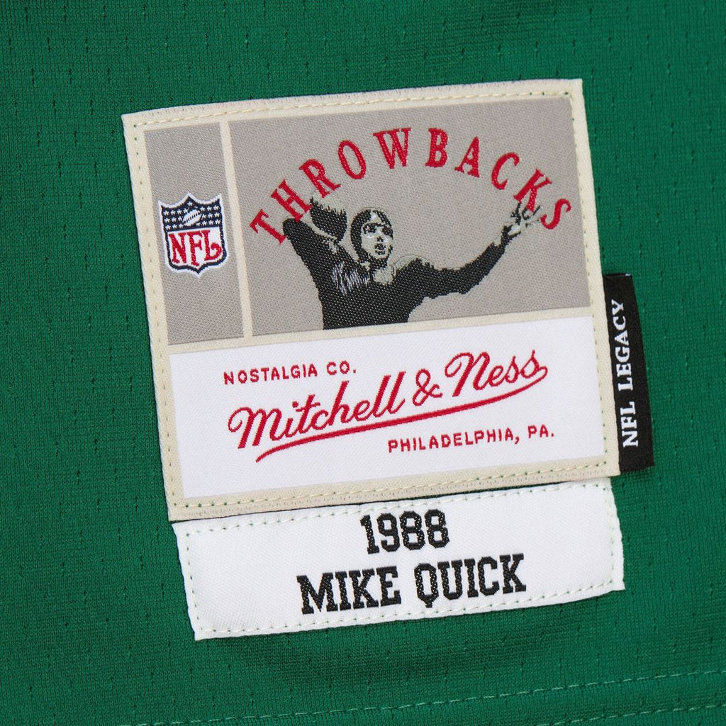 Philadelphia Eagles Mike Quick Mitchell & Ness Kelly Green Legacy Replica Jersey - product image 5