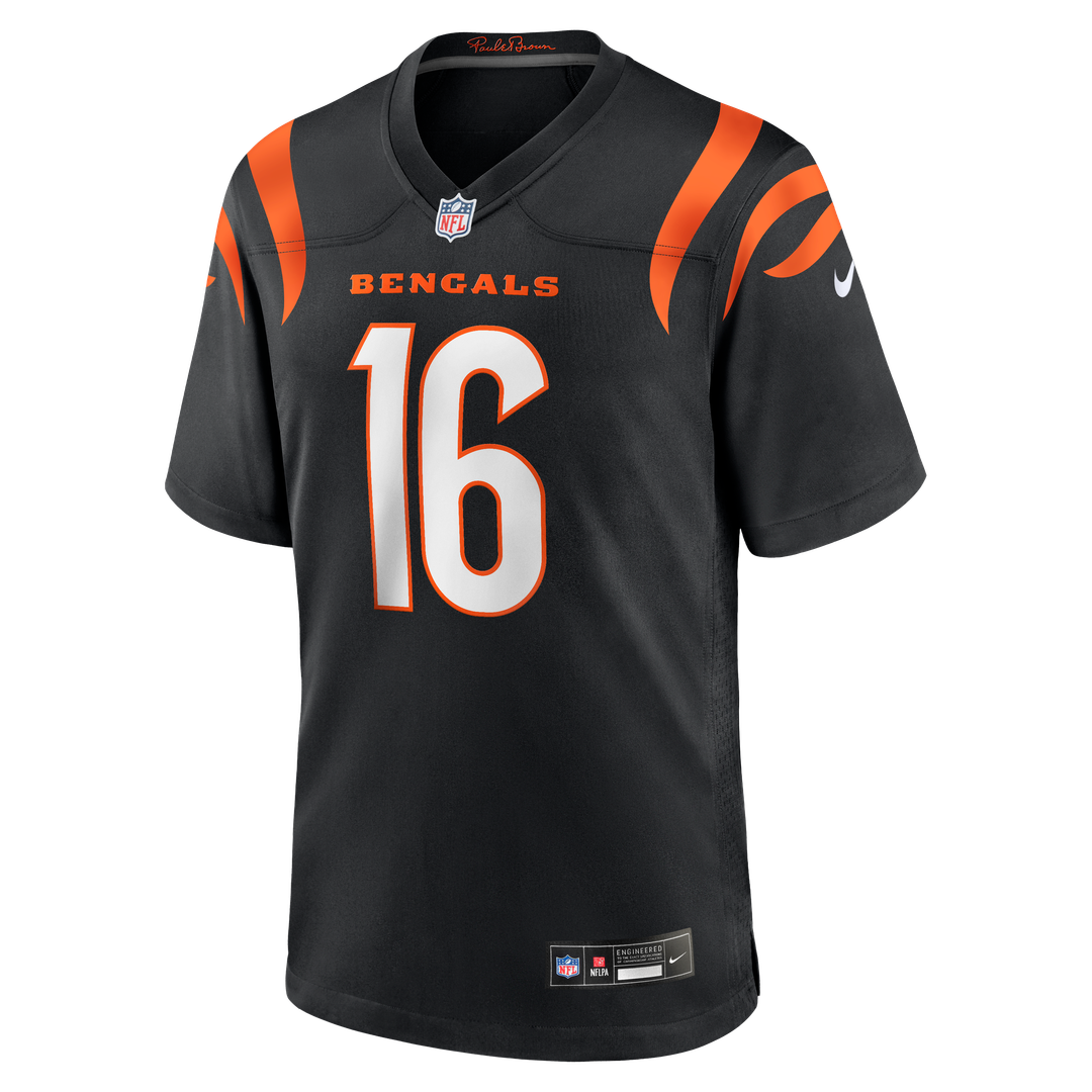 Cincinnati Bengals Joe Flacco Nike Black Team Game Jersey - product image 2
