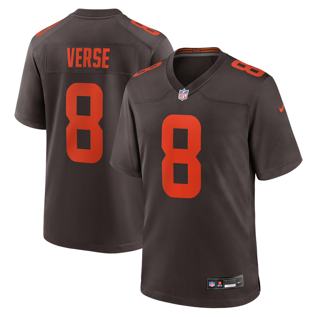 Cleveland Browns Jared Verse Nike Brown Men's Nike Game Jersey - product image 1