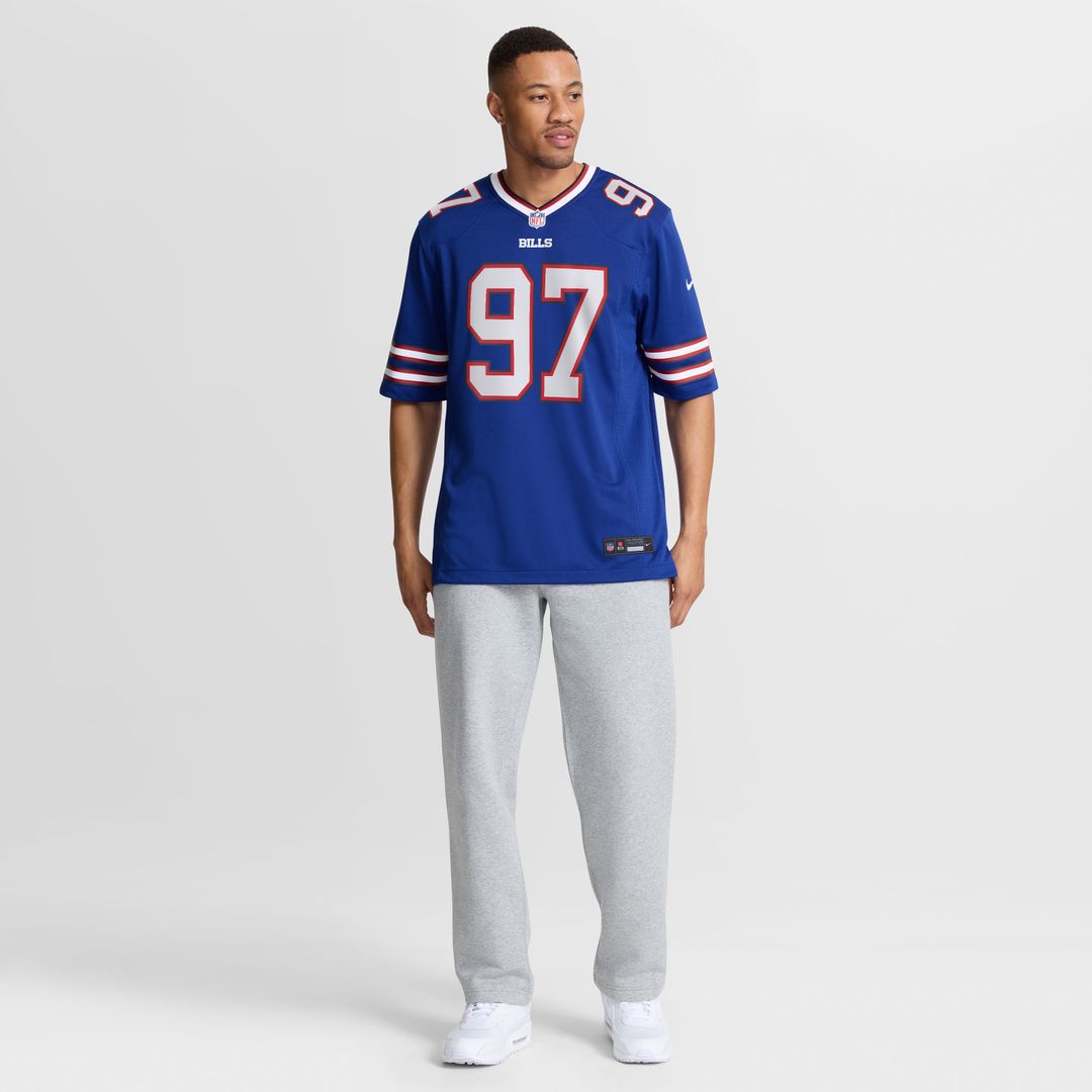 Buffalo Bills Greg Gaines Nike Royal Team Game Jersey - product image 2