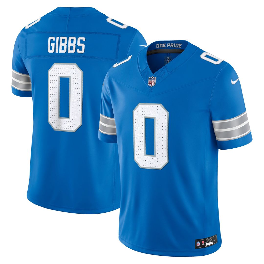 Detroit Lions Jahmyr Gibbs Nike Black Alternate Vapor F.U.S.E. Stitched Limited Jersey - product image 10