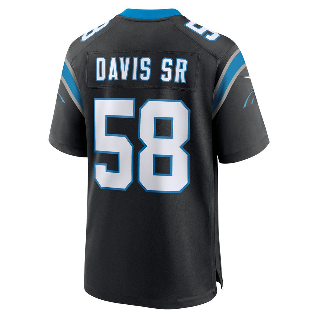 Carolina Panthers Thomas Davis Sr. Nike Black Team Retired Game Jersey - product image 3
