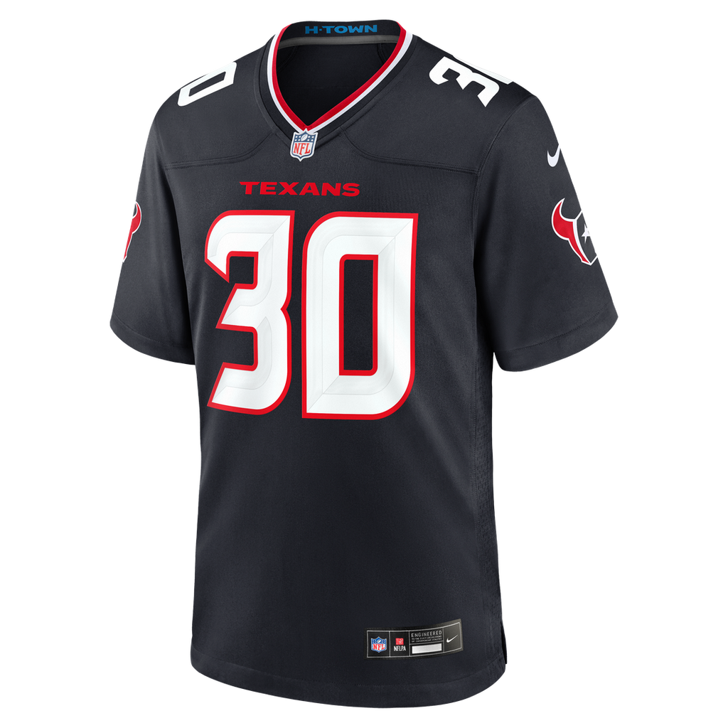 Houston Texans Brandon Codrington Nike Navy Team Game Jersey - product image 2