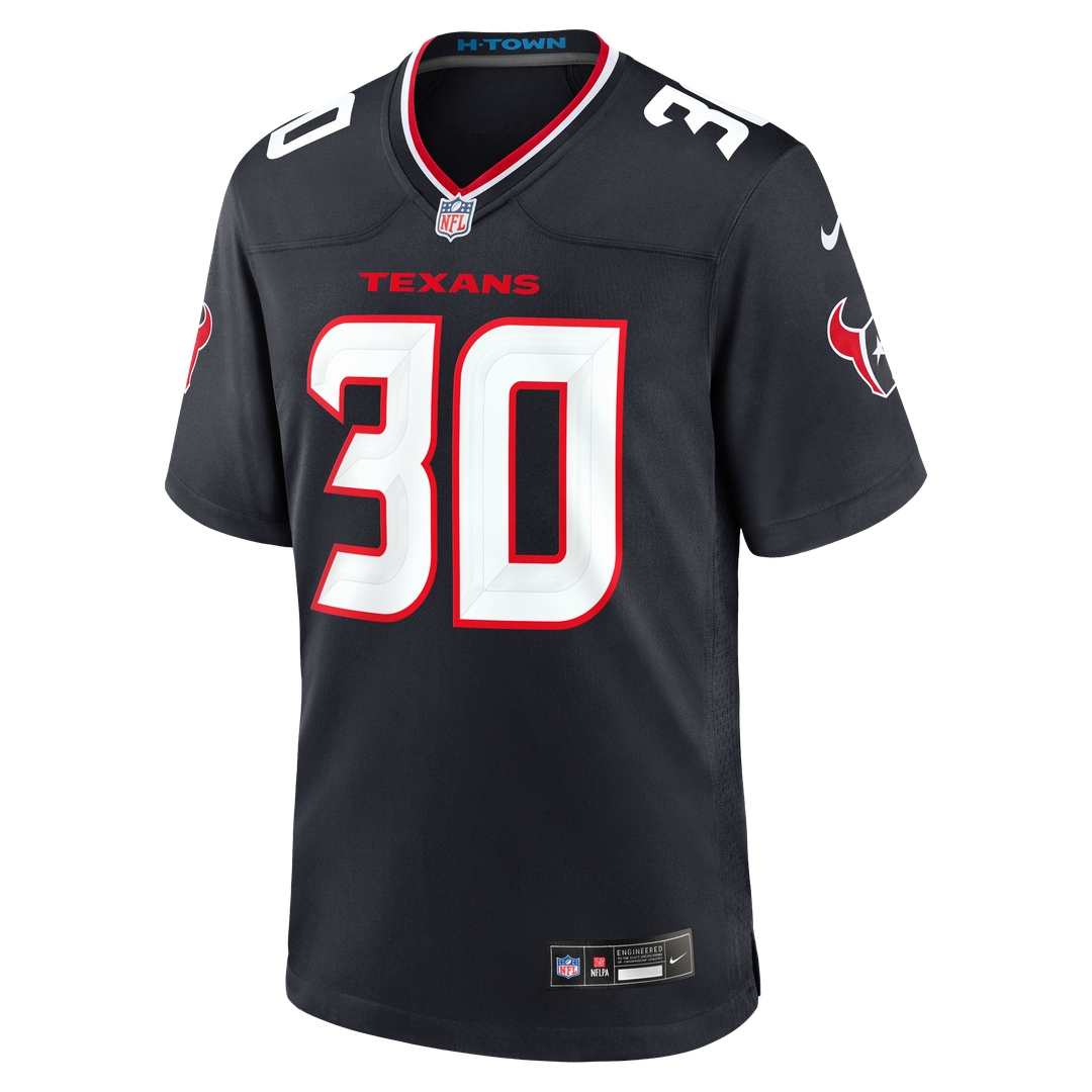 Houston Texans Brandon Codrington Nike Navy Team Game Jersey - product image 2