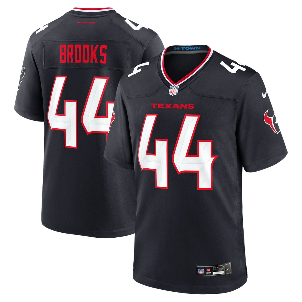 Houston Texans British Brooks Nike Navy Team Game Jersey - product image 1