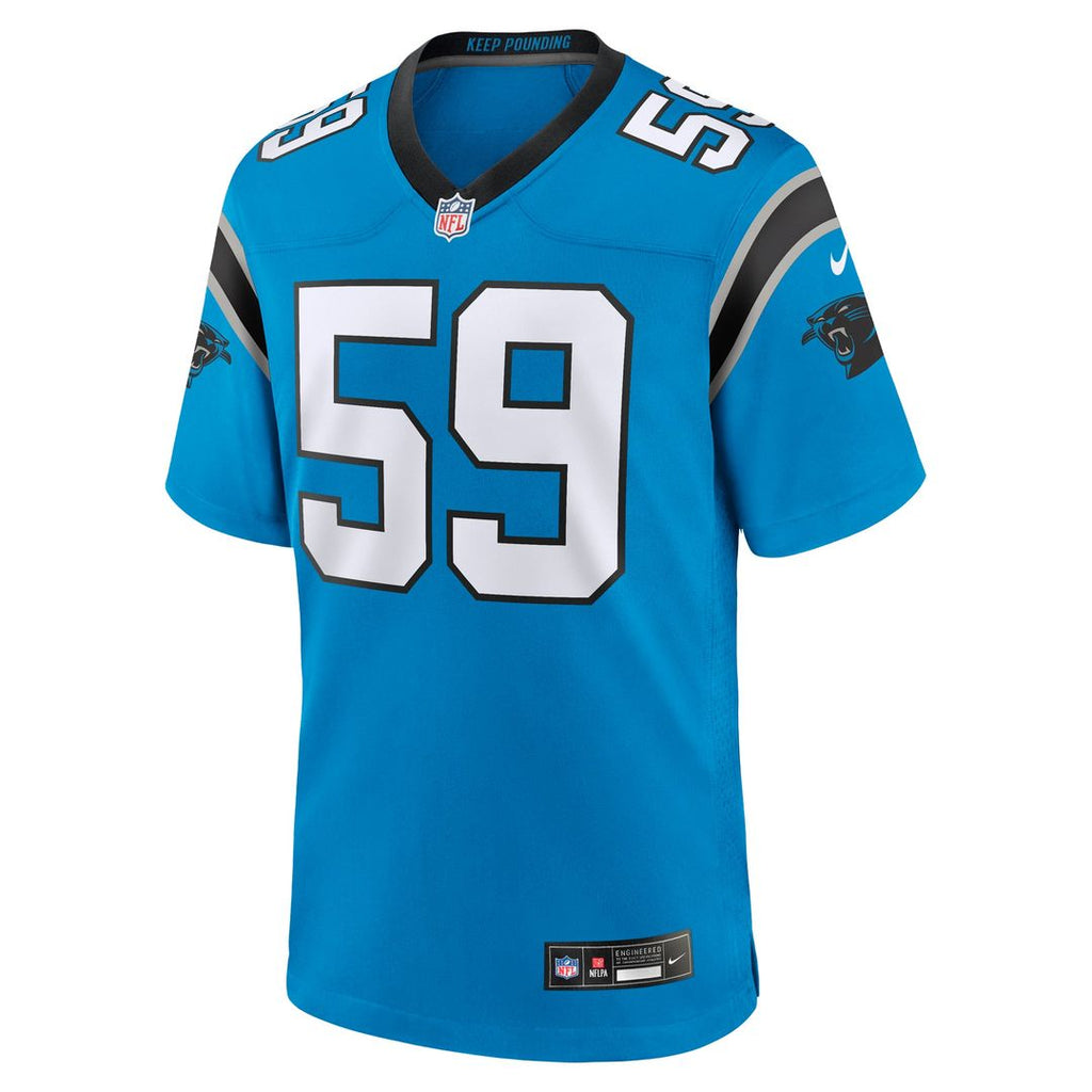 Carolina Panthers Luke Kuechly Nike Black Team Game Jersey - product image 14