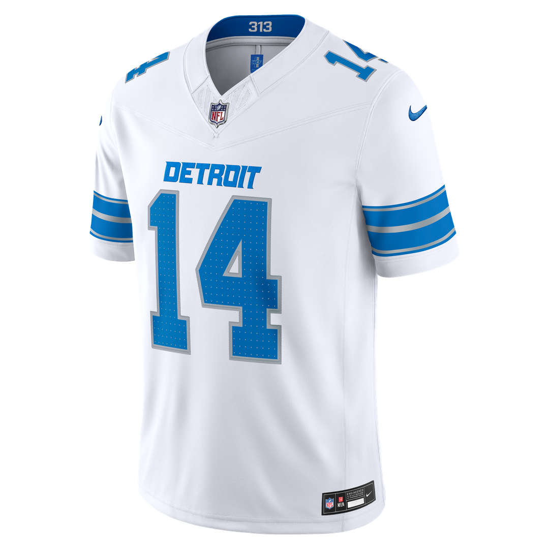 Detroit Lions Amon-Ra St. Brown Nike White Vapor F.U.S.E. Stitched Limited Jersey - product image 5