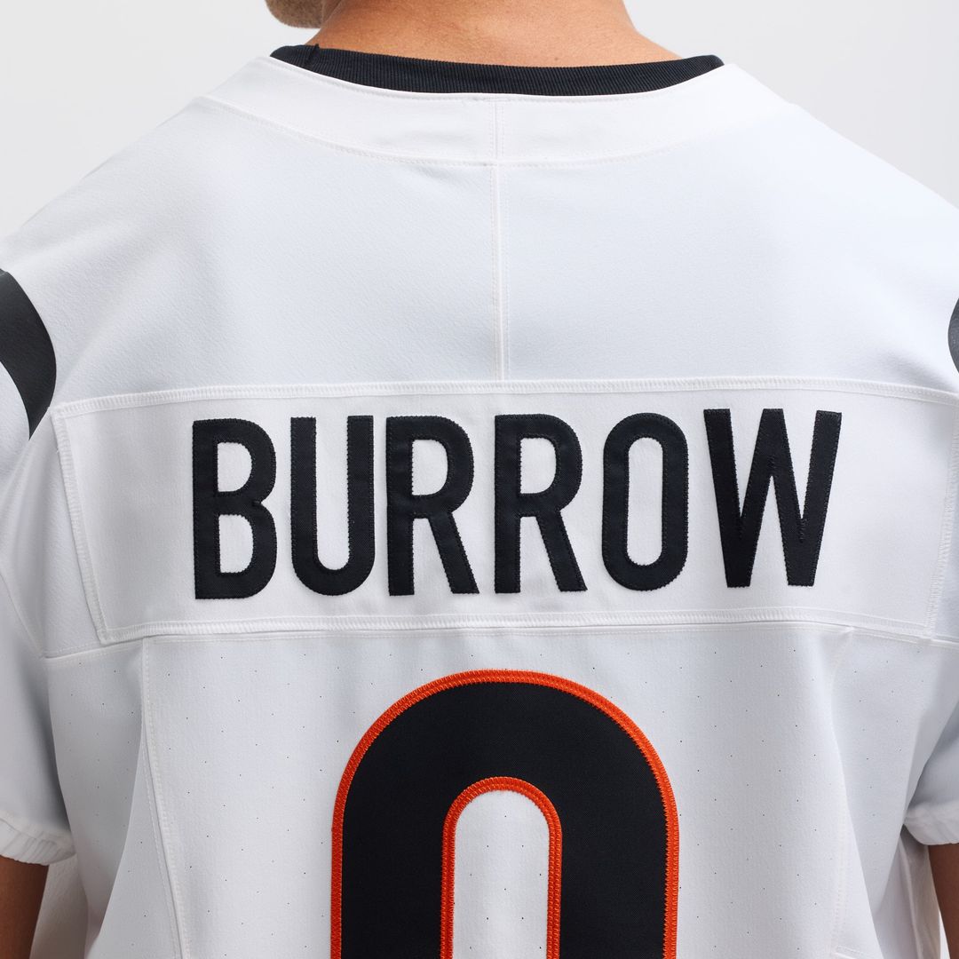 Cincinnati Bengals Joe Burrow Nike White Vapor F.U.S.E. Elite Jersey - product image 8