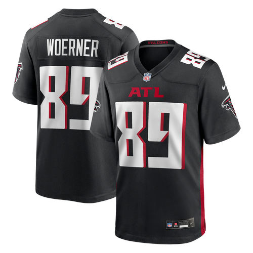 Atlanta Falcons Charlie Woerner Nike Black Game Jersey - product image 1