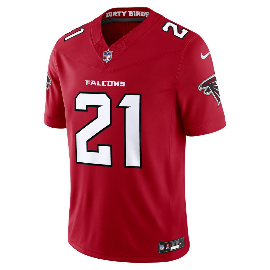 Atlanta Falcons Deion Sanders Nike Red Team Vapor F.U.S.E. Stitched Retired Limited Jersey - product image 2