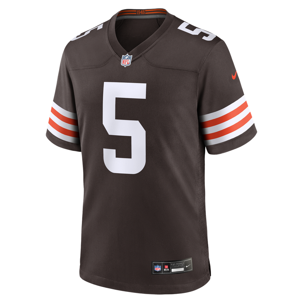 Cleveland Browns Rayshawn Jenkins Nike Brown Team Game Jersey - product image 2
