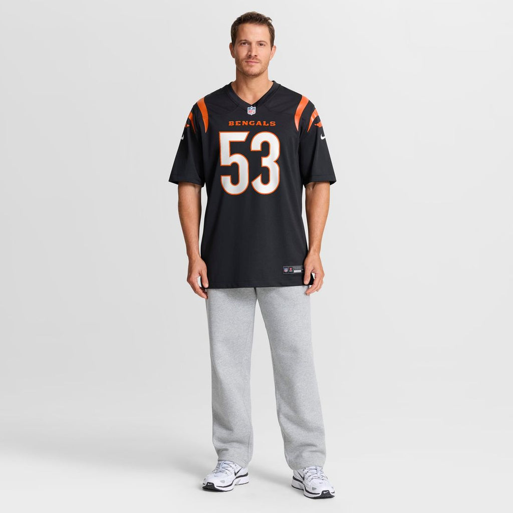 Cincinnati Bengals Boye Mafe Nike Black Team Game Jersey - product image 4