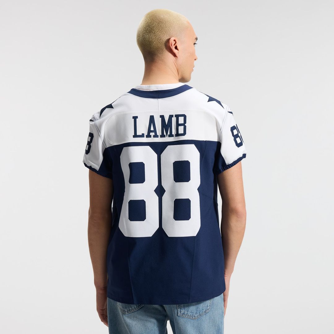 Dallas Cowboys CeeDee Lamb Nike Navy Alternate Vapor F.U.S.E. Elite Jersey - product image 4