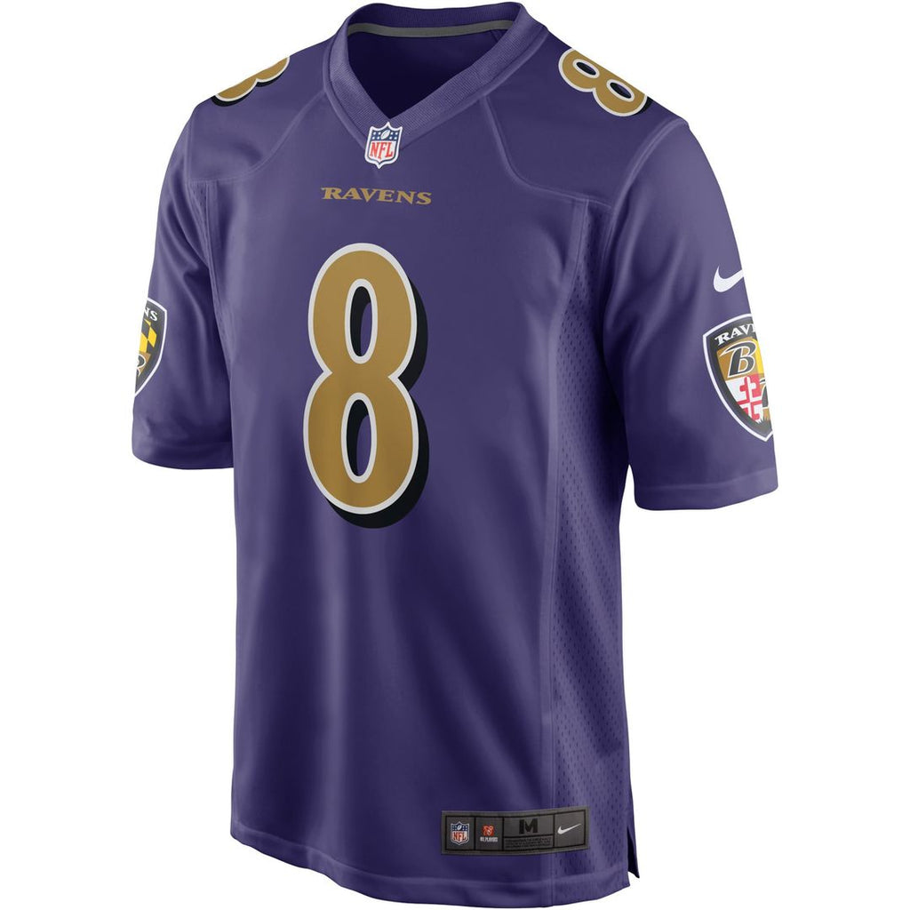 Baltimore Ravens Lamar Jackson Nike White Game Jersey - product image 8