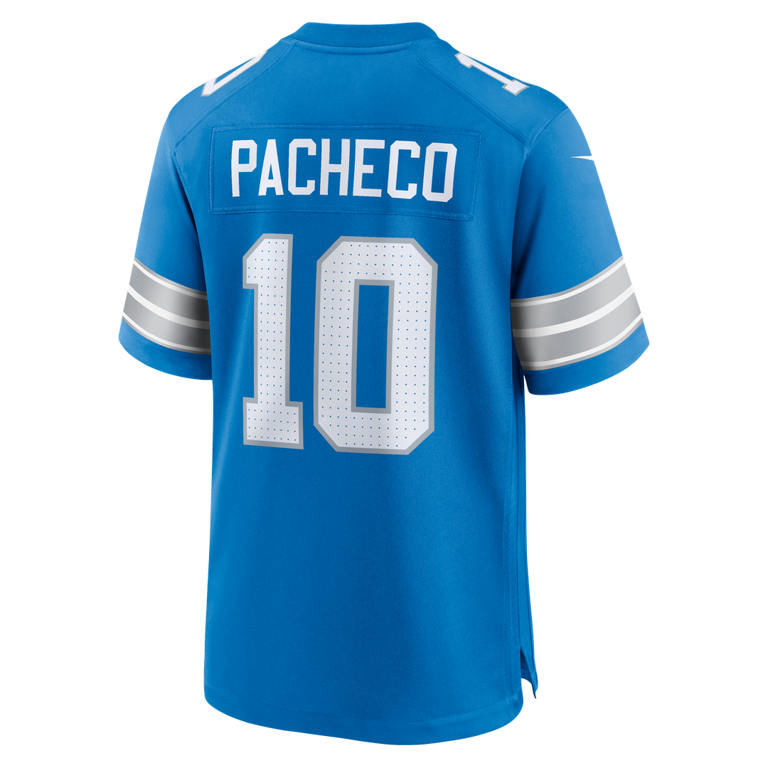 Detroit Lions Isiah Pacheco Nike Blue Team Game Jersey - product image 3