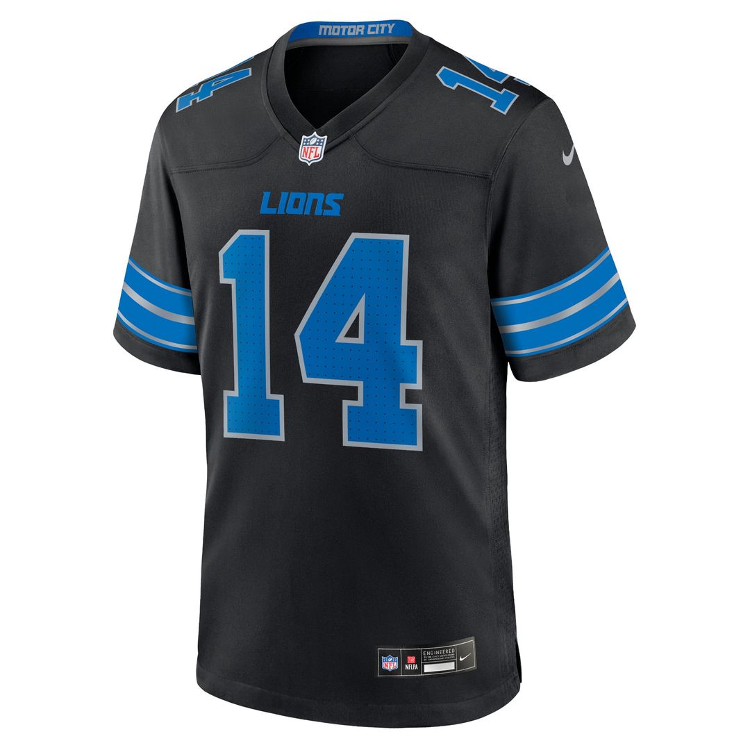 Detroit Lions Amon-Ra St. Brown Nike Black 2nd Alternate Game Jersey - product image 2